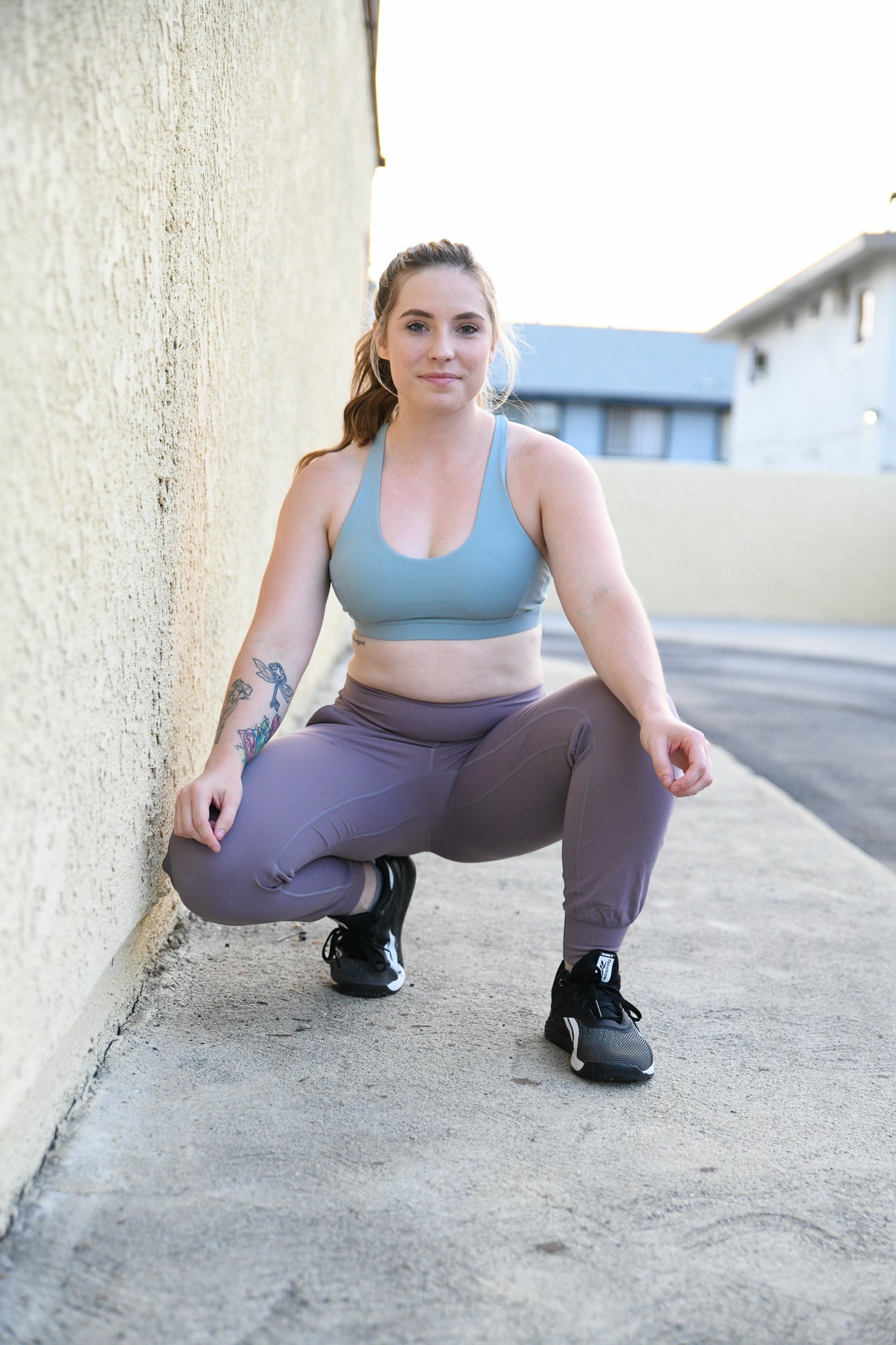 Buy Bliss Club Women Purple The Ultimate Leggings With 4 Pockets And  Perfect Ankle Length Online